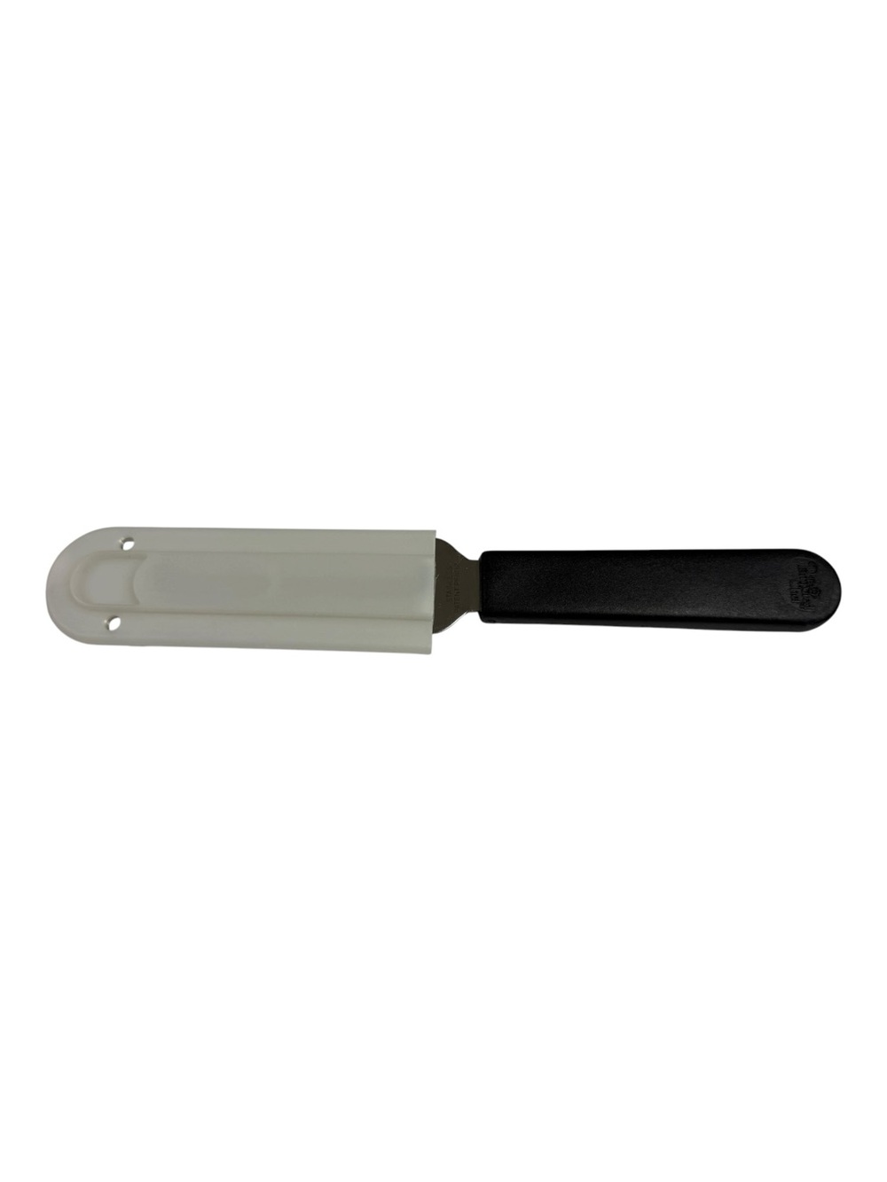 Pampered Chef Cheese Slicer & Spreader #1125 Stainless Steel / Protective Cover